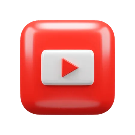 youtube icon 3d