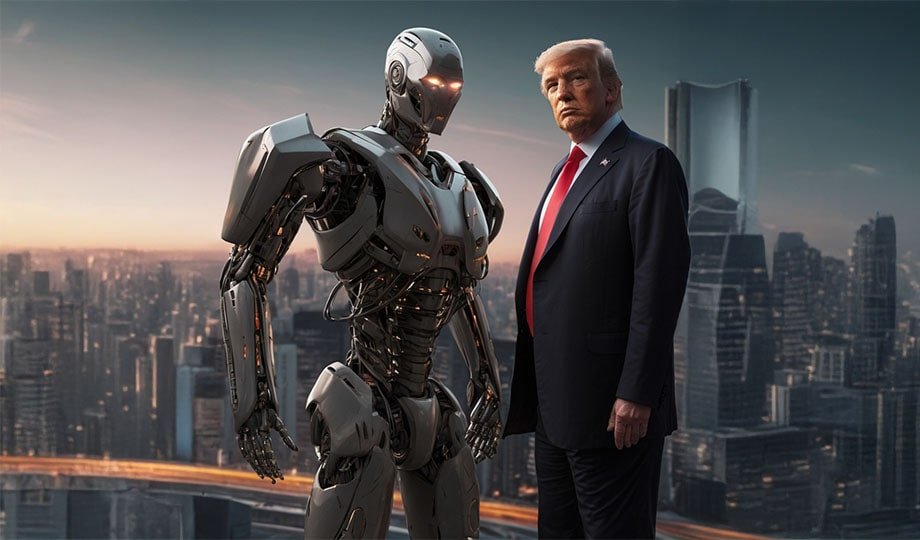 Trump with ai